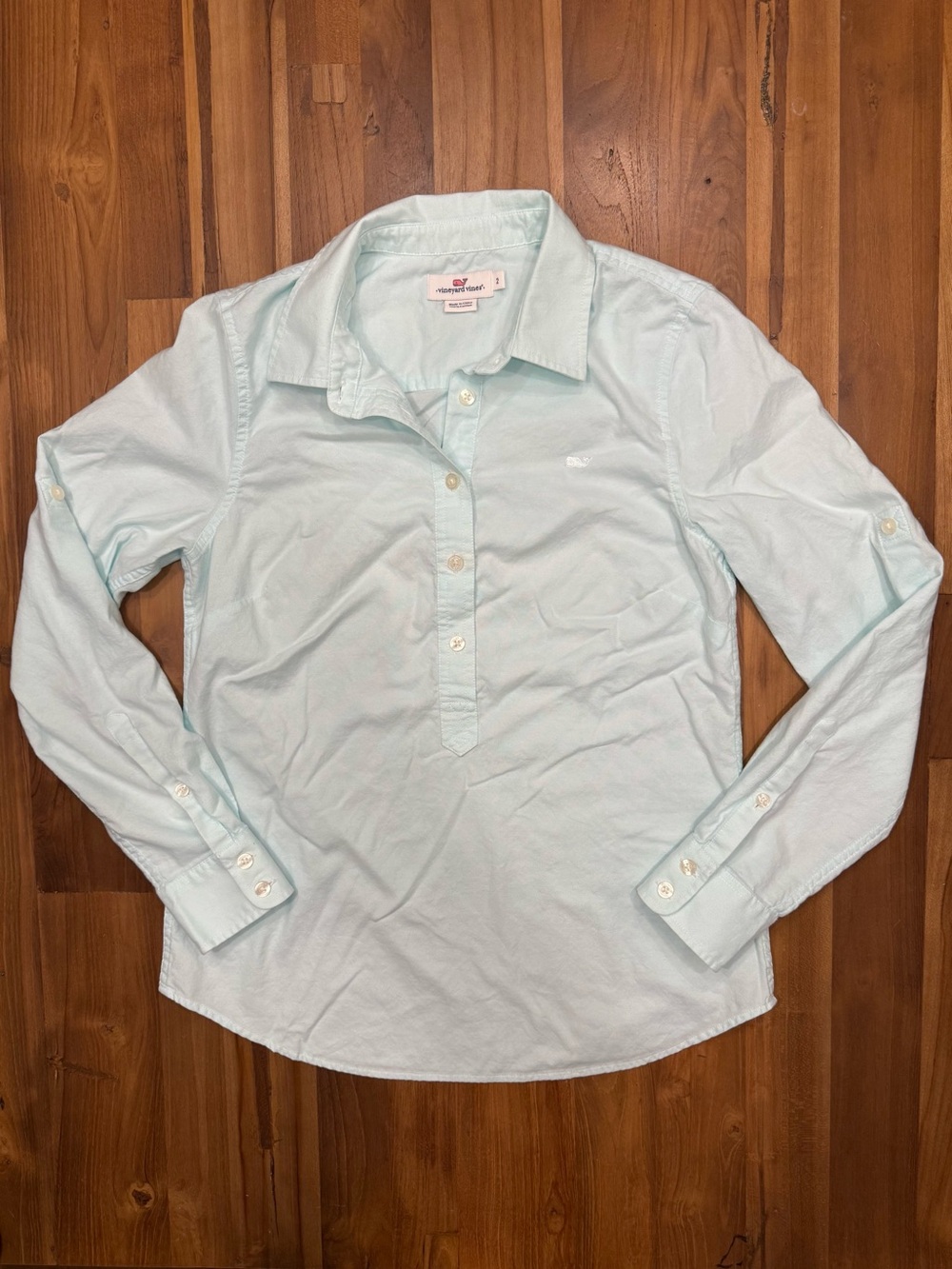 Vineyard Vines Long-Sleeve Popover Shirt